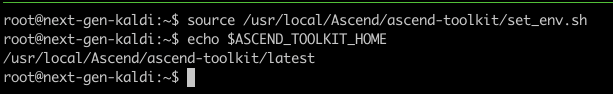 screenshot of checking CANN